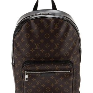 Louis Vuitton Dark Brown Monogram Backpack - JOSH MAC (BRAND NEW)